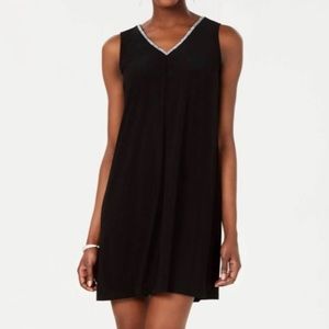Little black cocktail dress with bling
